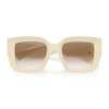 MIU MIU 0MU B05S Miu Glimpse 21D90L Sunglasses - Bianco Latte - Thumbnail 2