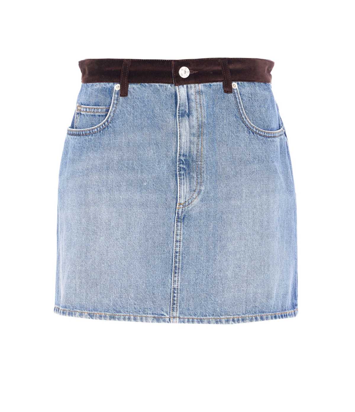 Marni Denim Skirt - Blue - Image 1 of 4
