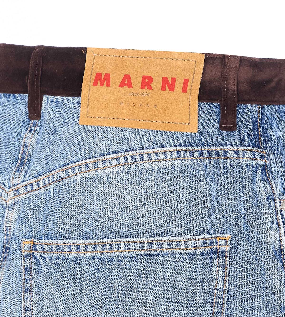Marni Denim Skirt - Blue - Image 3 of 4