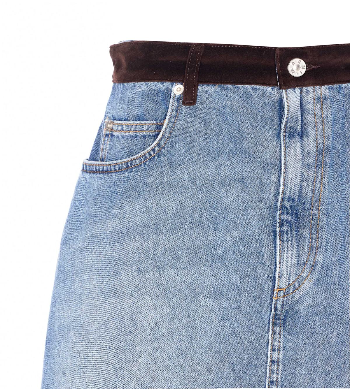 Marni Denim Skirt - Blue - Image 4 of 4