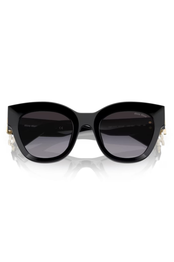 MIU MIU 0MU 01YS 1AB5D1 Sunglasses - Nero