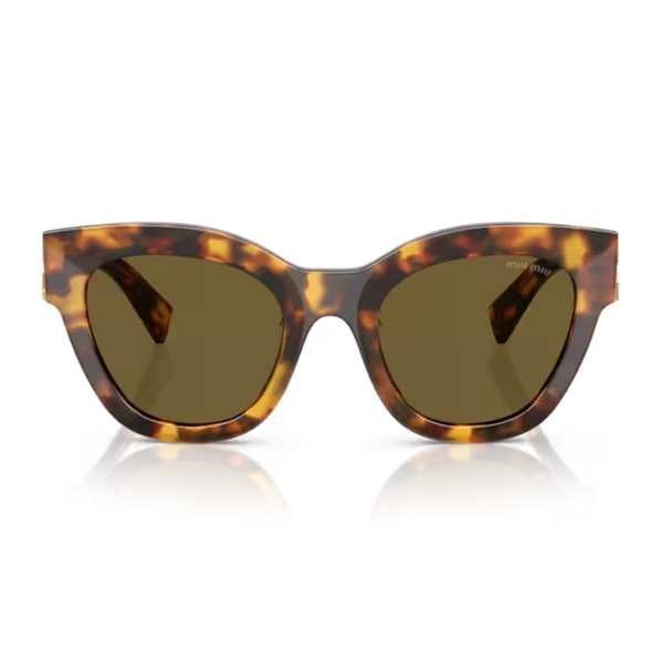 MIU MIU 0MU 01YS 14L09Z Havana Miele Sunglasses - Havana