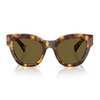 MIU MIU 0MU 01YS 14L09Z Havana Miele Sunglasses - Havana - Thumbnail 1