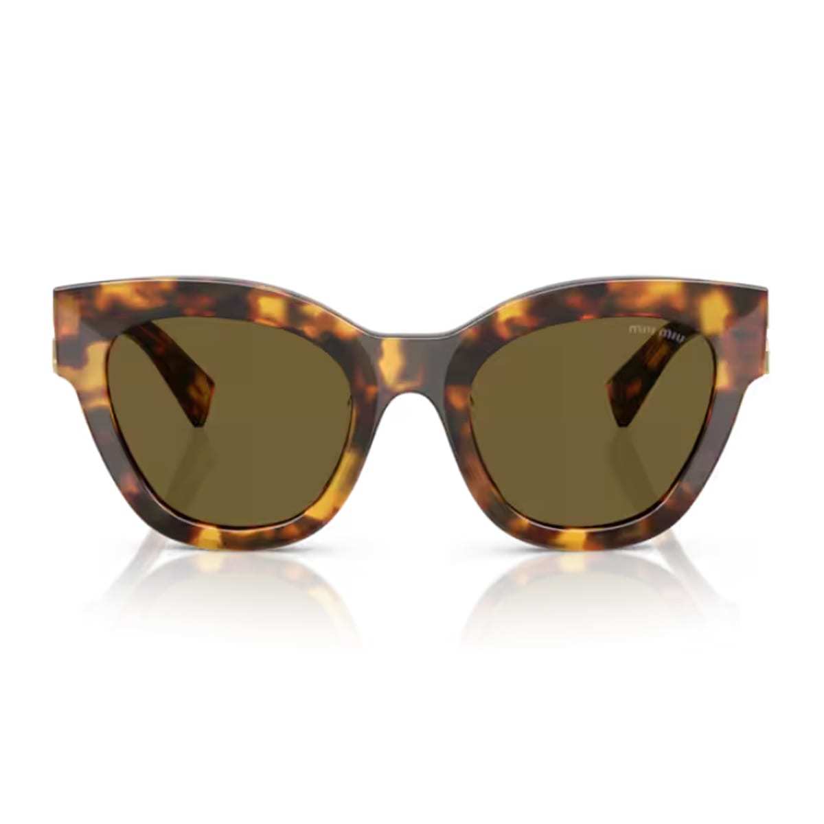 MIU MIU 0MU 01YS 14L09Z Havana Miele Sunglasses - Havana - Image 1 of 2