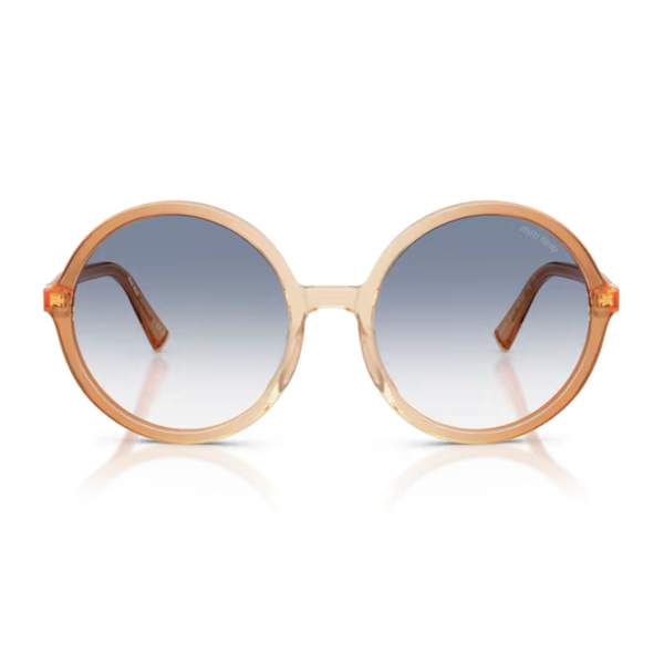MIU MIU 0MU B02S Miu Regard 26G80O Sunglasses - Brown Gradient Brandy