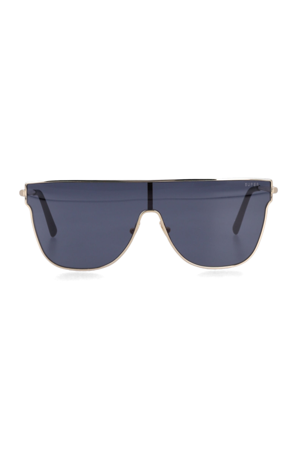 RetroSuperFuture Flat Top Lenz 55 Sunglasses - Black