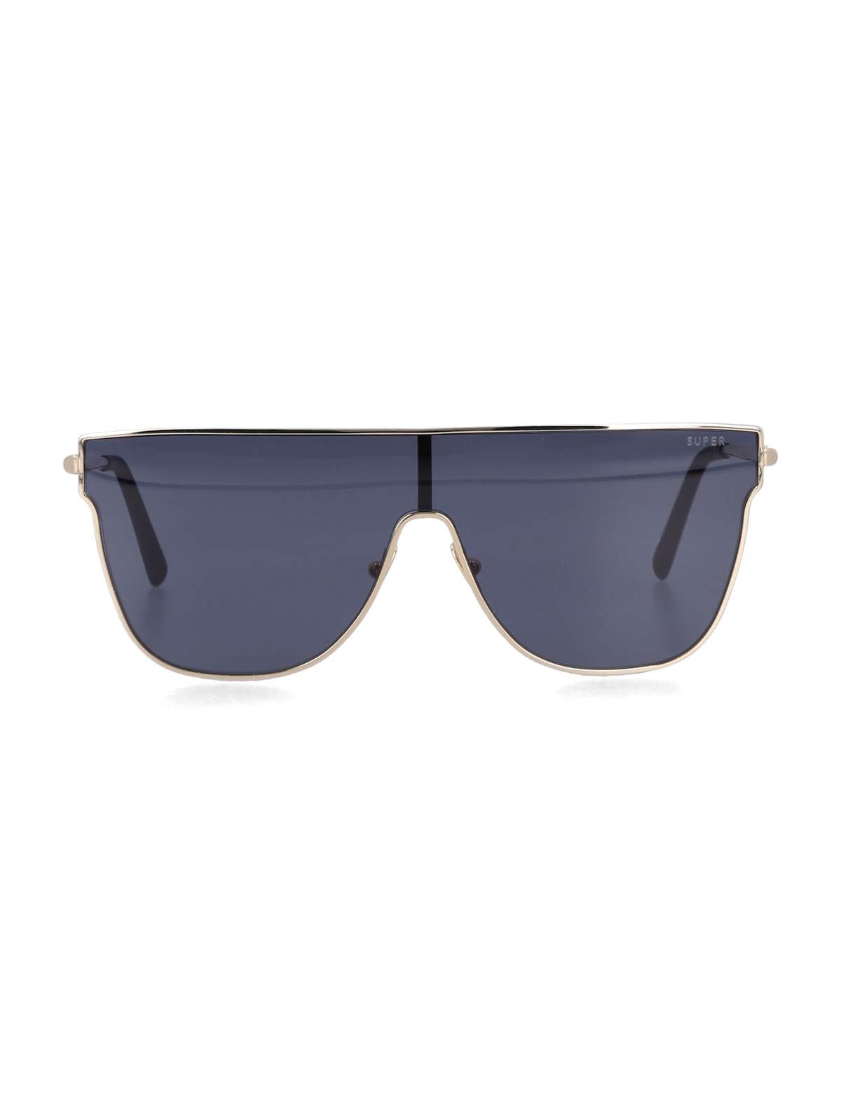 RetroSuperFuture Flat Top Lenz 55 Sunglasses - Black - Image 1 of 3