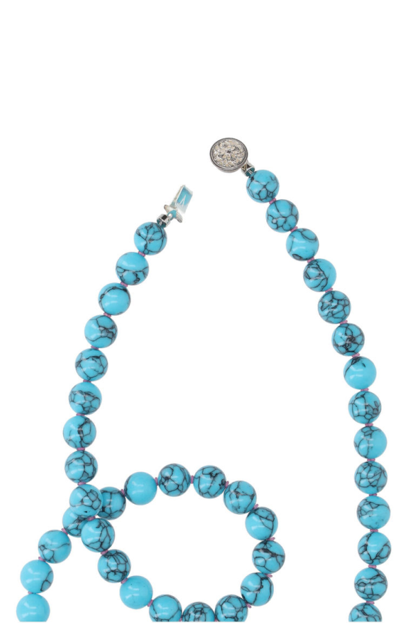 Needles Turquoise Necklace - Blue