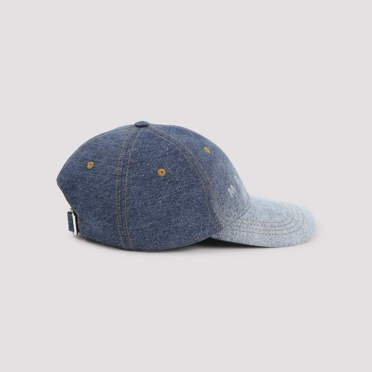 Marni Cotton Baseball Hat - Ultramarine - Image 4 of 5
