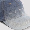 Marni Cotton Baseball Hat - Ultramarine - Thumbnail 5