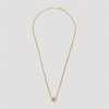 LOEWE Pebble Pendant Necklace - Gold - Thumbnail 1