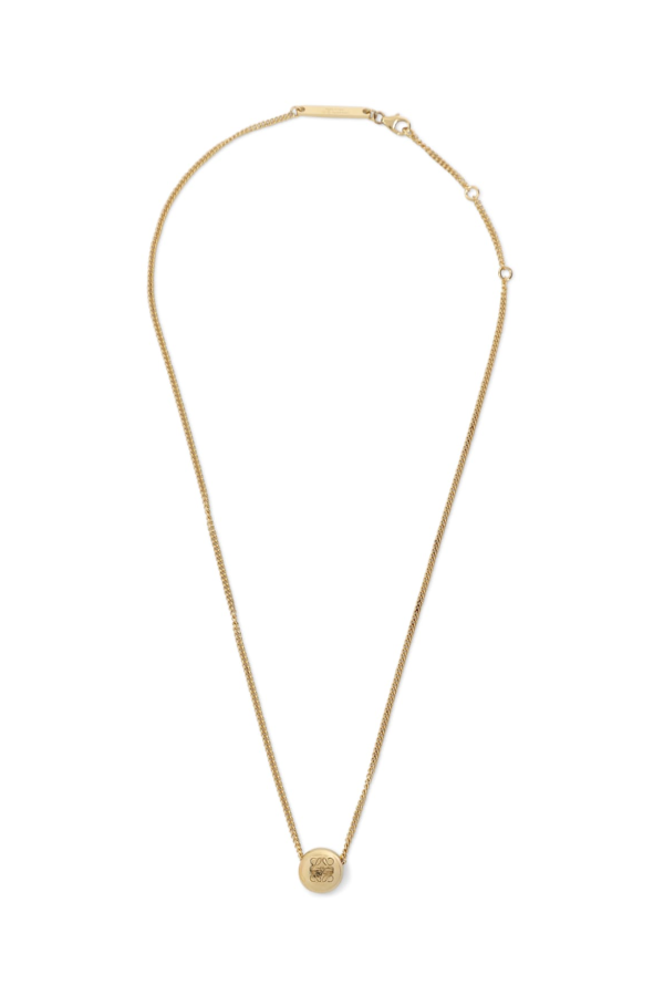 LOEWE Pebble Pendant Necklace - Gold