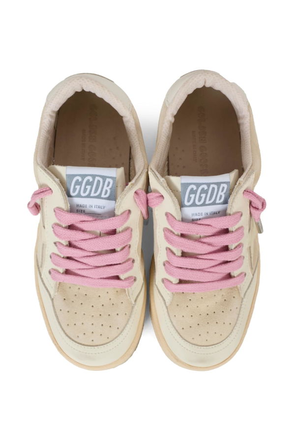 KIDS Golden Goose Grey Ball Star Trainers - Grey