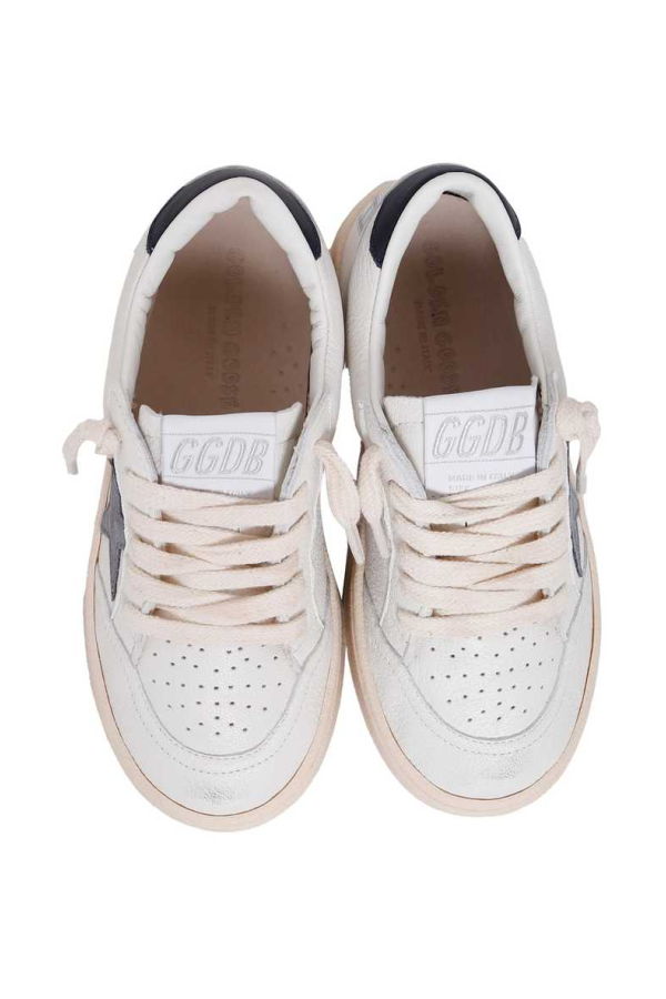 KIDS Golden Goose Ball Star Sneakers - White