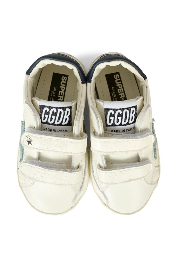 KIDS Golden Goose Logo Sneakers - White