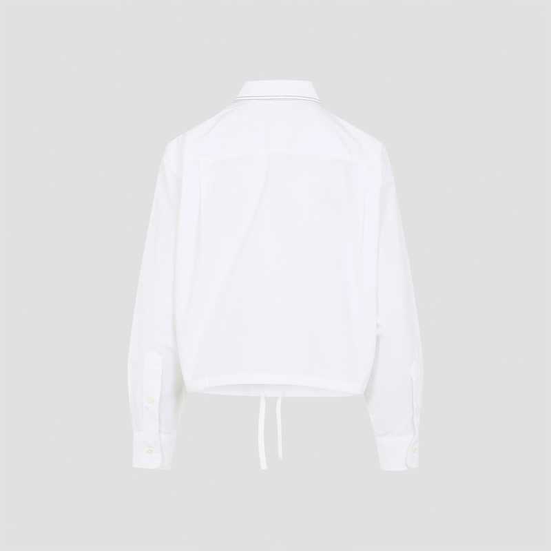 Marni Cotton Shirt - Lily White