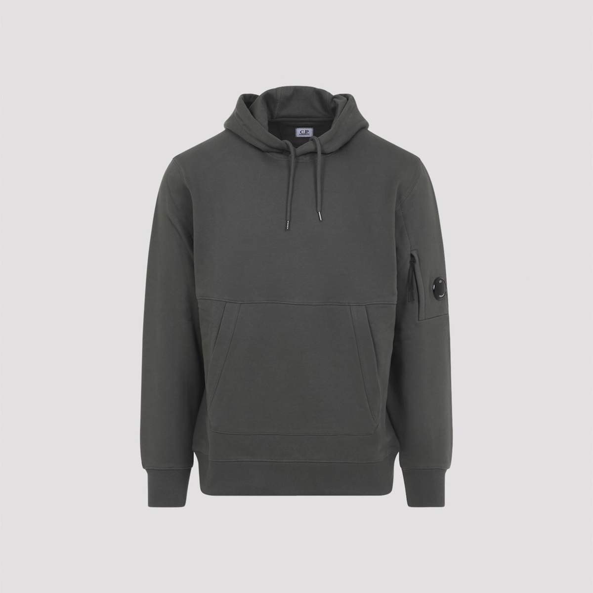 C.P. Company Lens Hoodie - Gunmetal - Image 1 of 5