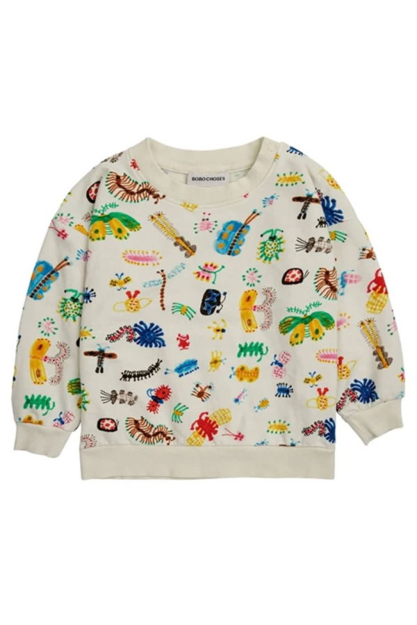 KIDS Bobo Choses Babies Unisex Sweatshirt - White