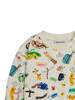 KIDS Bobo Choses Babies Unisex Sweatshirt - White - Thumbnail 2