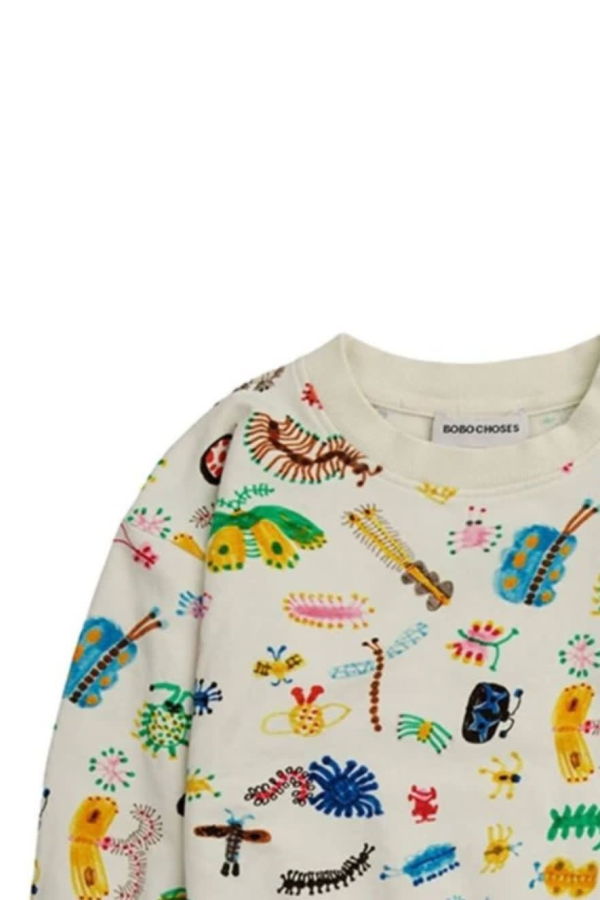 KIDS Bobo Choses Babies Unisex Sweatshirt - White