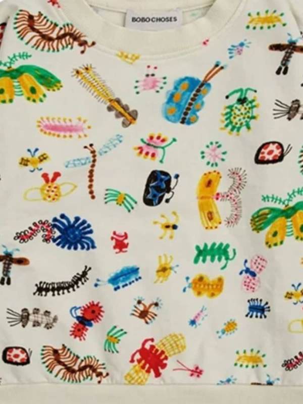 KIDS Bobo Choses Babies Unisex Sweatshirt - White