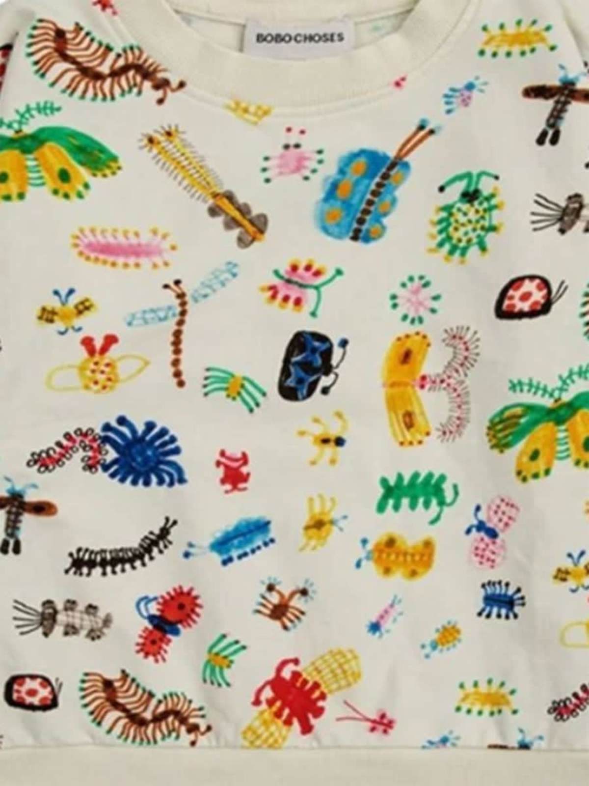 KIDS Bobo Choses Babies Unisex Sweatshirt - White - Image 3 of 3