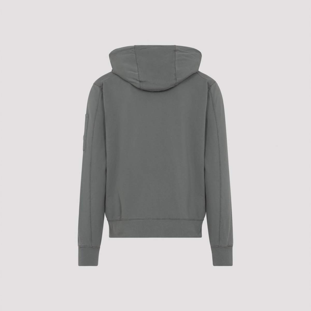 C.P. Company Zip Lens Hoodie - Gunmetal - Image 4 of 5