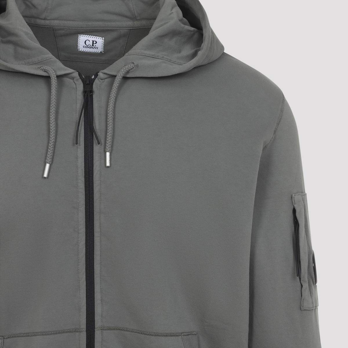 C.P. Company Zip Lens Hoodie - Gunmetal - Image 5 of 5