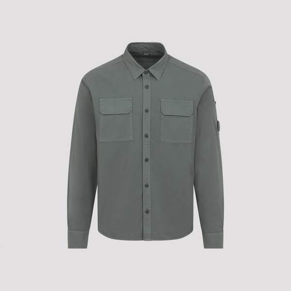 C.P. Company Organic Gabardine Shirt - Laurel Wreath