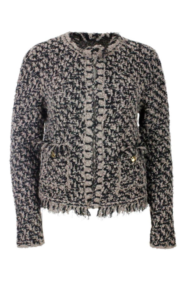 Fabiana Filippi Blazer - Taupe / Nero