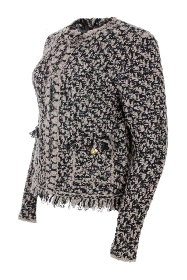 Fabiana Filippi Blazer - Taupe / Nero