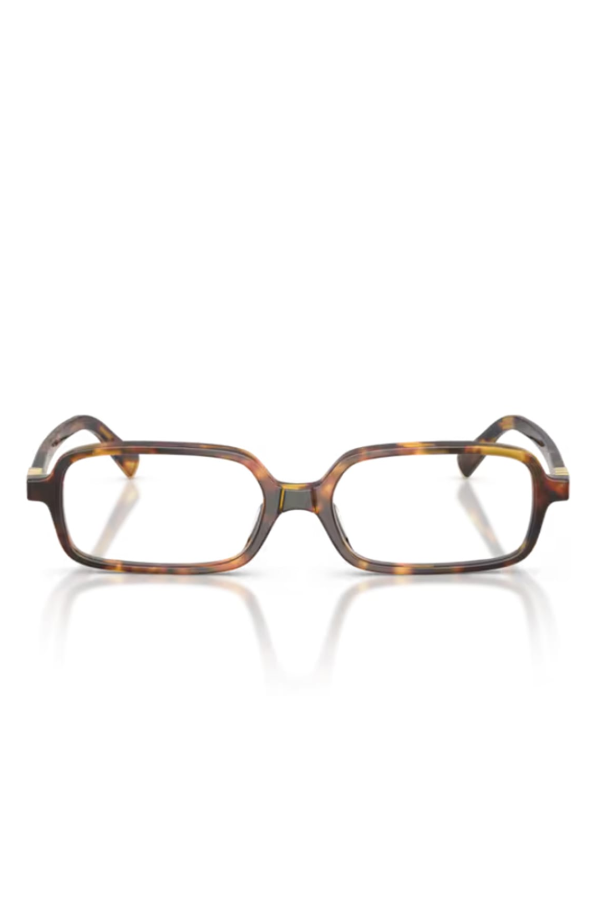 MIU MIU 0MU 01YV Miu Regard 14L1O1 Glasses - Havana