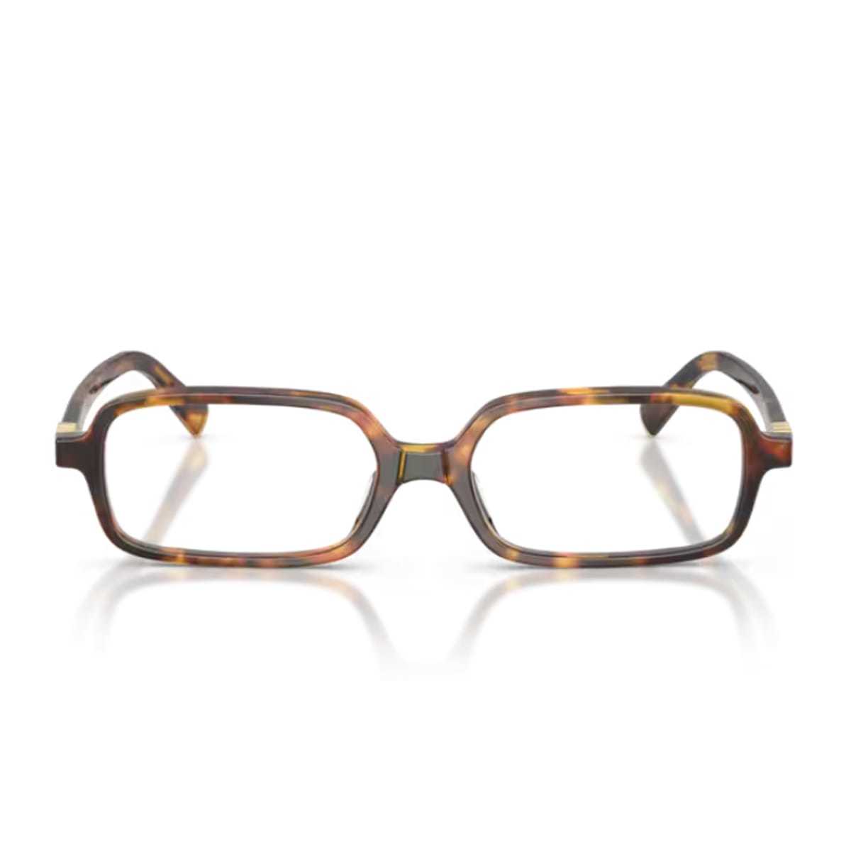 MIU MIU 0MU 01YV Miu Regard 14L1O1 Glasses - Havana - Image 1 of 2