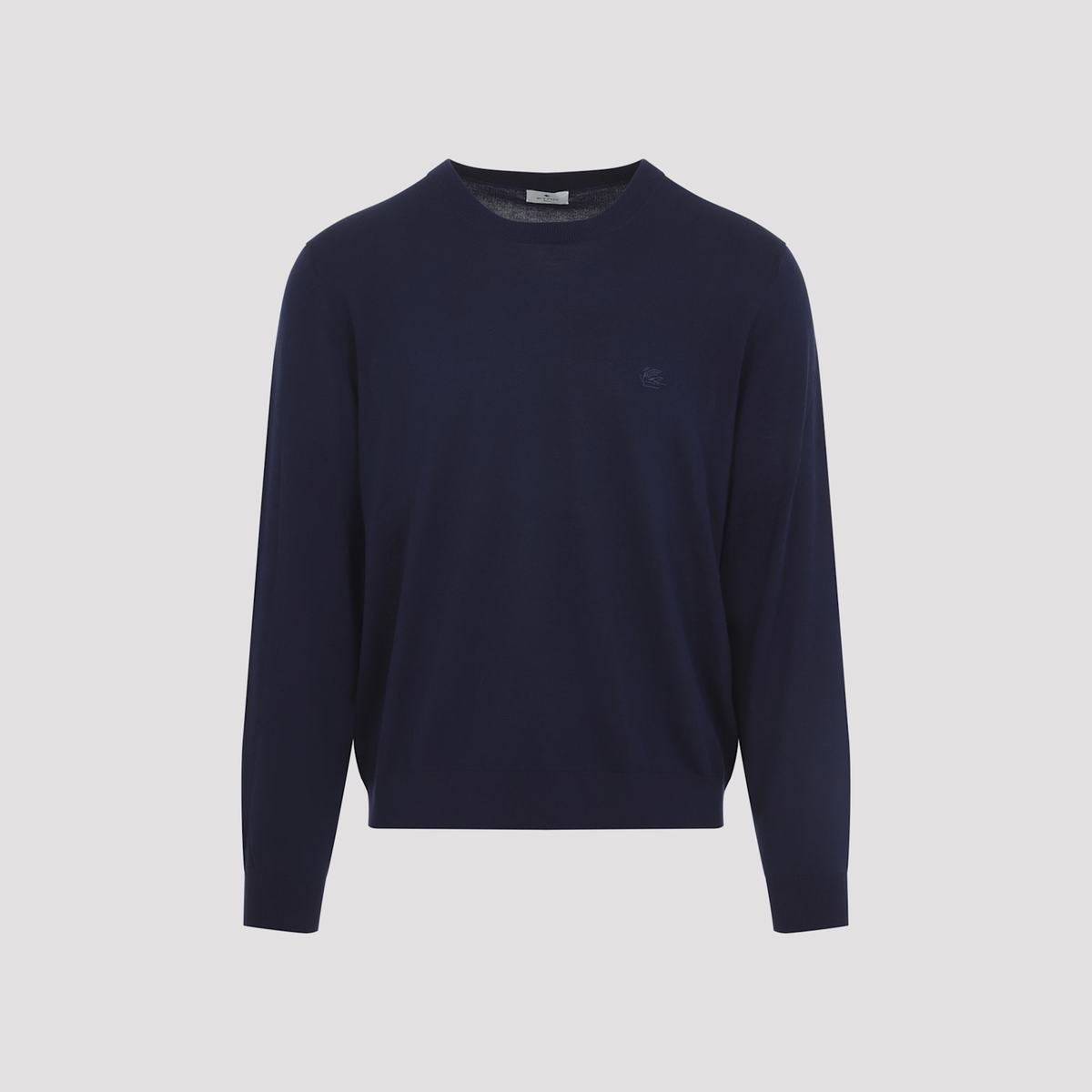 Etro Knitted Sweater - Blue - Image 3 of 5