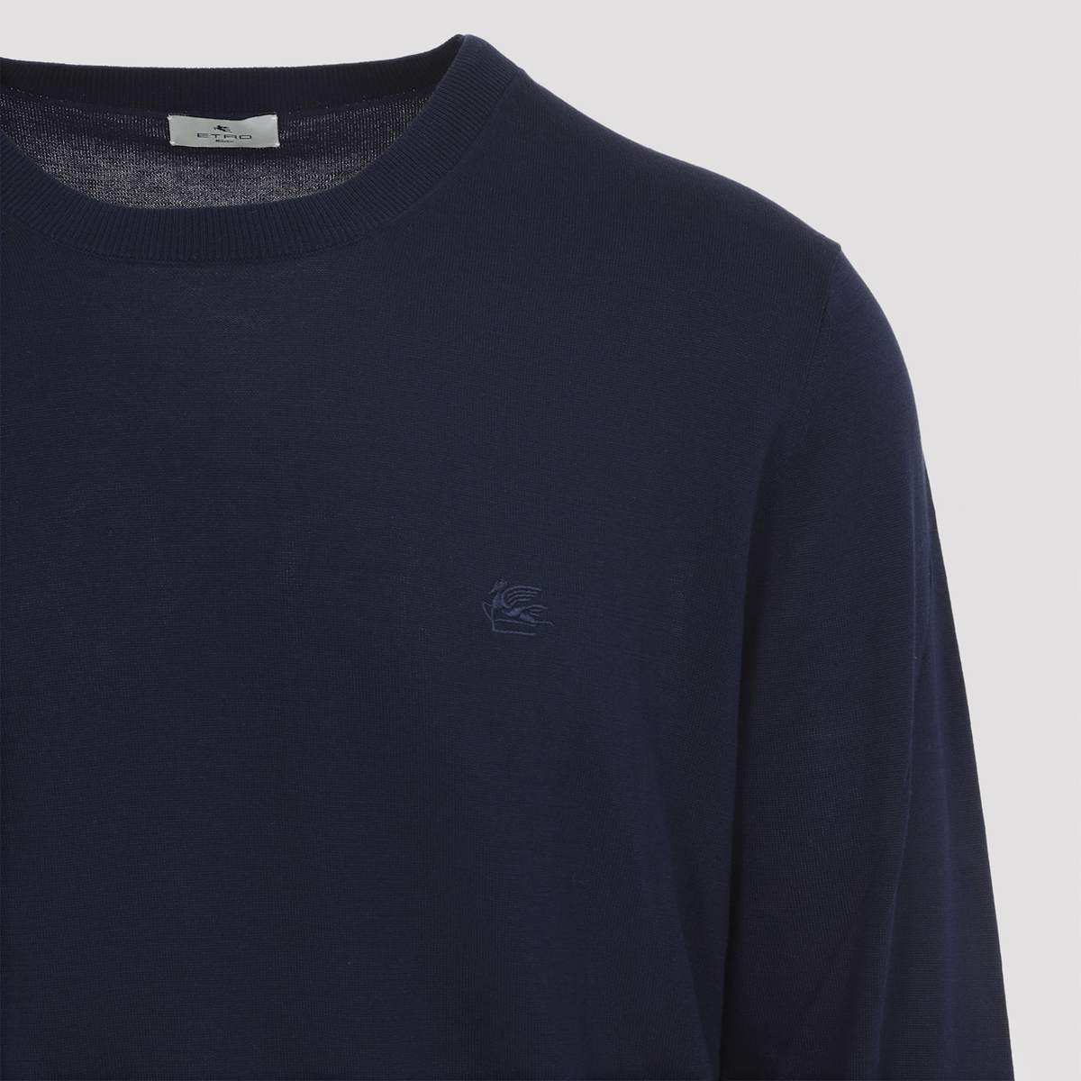 Etro Knitted Sweater - Blue - Image 5 of 5