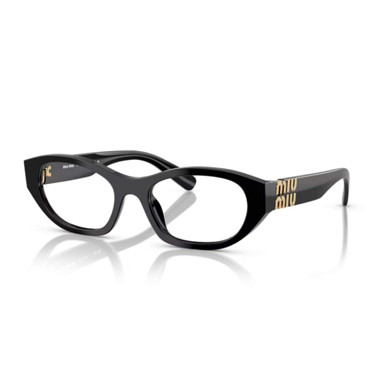 MIU MIU 0MU 03WV 16K1O1 Glasses - Nero - Image 2 of 2