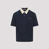 Marni Cotton Polo - Blublack - Thumbnail 1