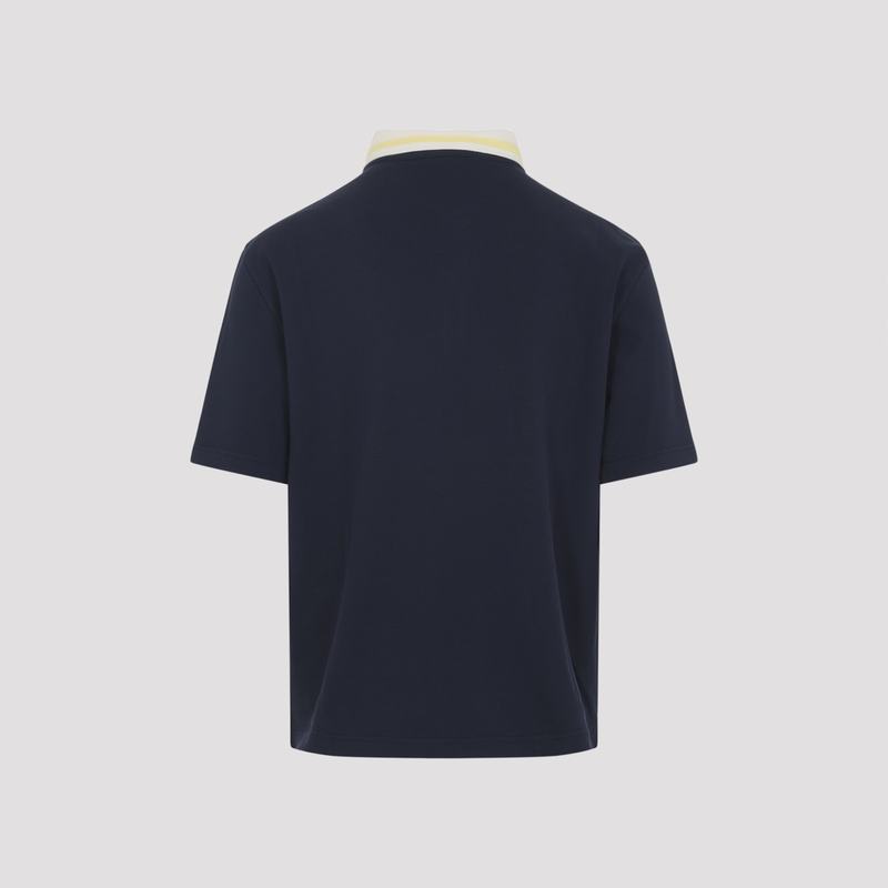 Marni Cotton Polo - Blublack