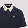 Marni Cotton Polo - Blublack - Thumbnail 5