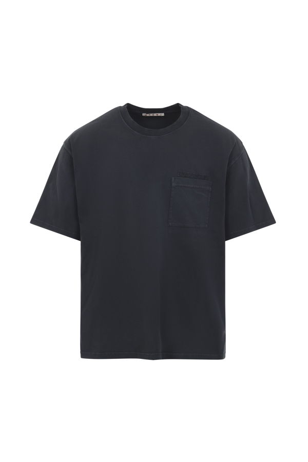 Marni Cotton T-Shirt - Black