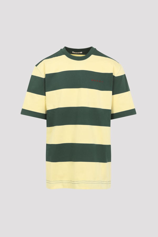 Marni Cotton T-Shirt - Emerald Yellow