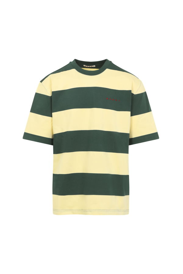 Marni Cotton T-Shirt - Emerald Yellow
