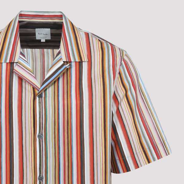 PAUL SMITH Short Sleeves Regular Fit Shirt - Multi