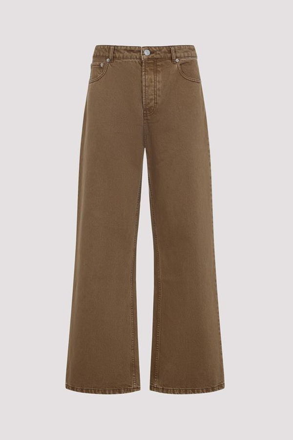 Ami Alexandre Mattiussi Large Fit Jeans - Hazelnut