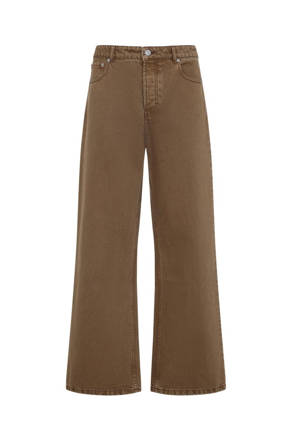 Ami Alexandre Mattiussi Large Fit Jeans - Hazelnut