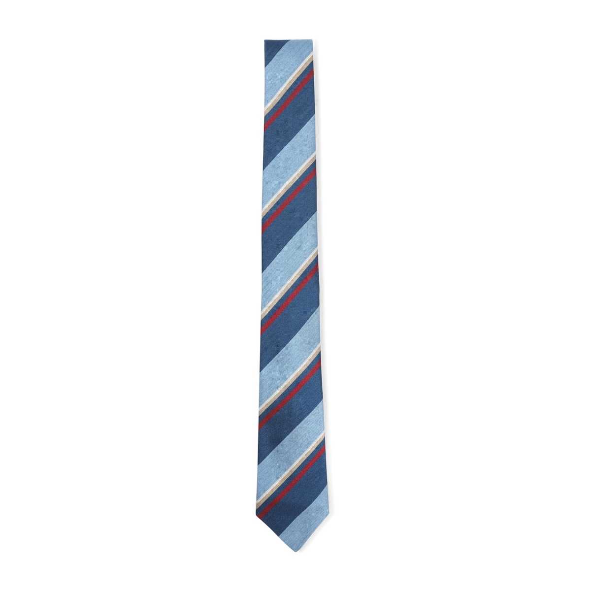 PAUL SMITH Horiz Stripe Tie - Blue - Image 2 of 4