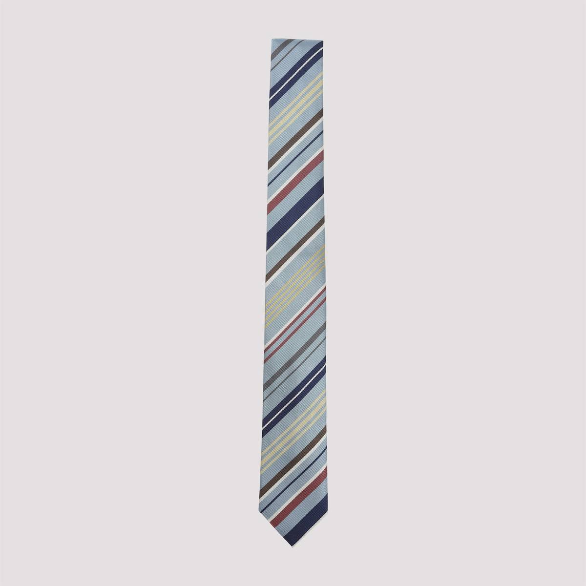 PAUL SMITH Reg Stripe Tie - Blue - Image 1 of 4