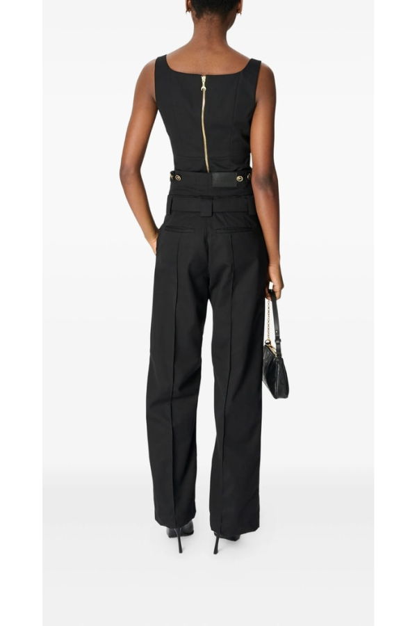 MARINE SERRE Top Tank Top - Black