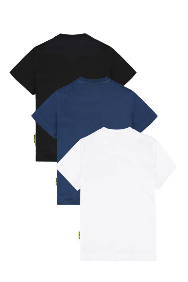 KIDS Barrow Set 3 T-Shirts Top - Multicolour