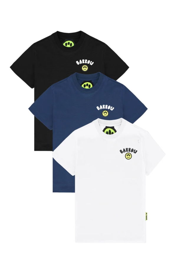 KIDS Barrow Set 3 T-Shirts Top - Multicolour